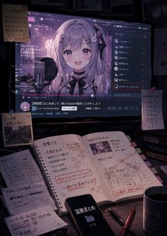 推しの配信は闇への誘い