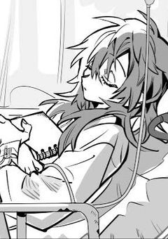 病院内で会った彼女