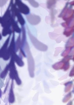 あの日の藤の花を。