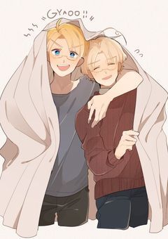 アメリカとカナダの弟はまとめ役