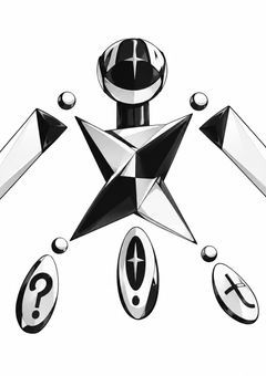 面を折る