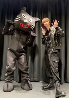 黒猫ヤンキーに仲間だと思われました