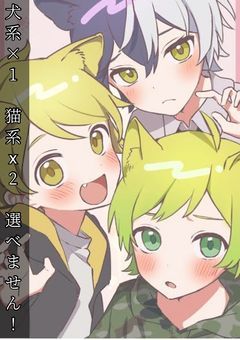 犬系×1 猫系ⅹ2　選べません！