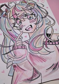 アナログ絵載せるとこ➰✏️