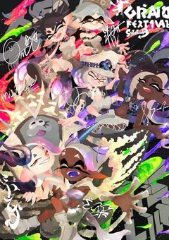 スプラトゥーンの世界にいました！？
