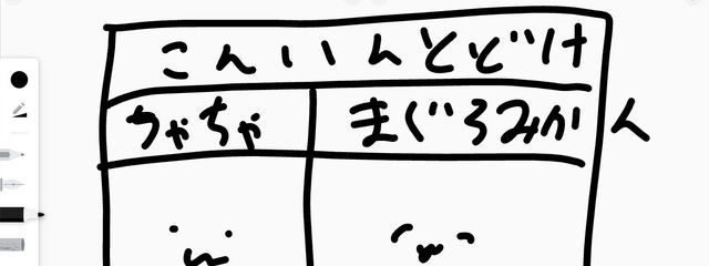 ま　ぐ　ろ　み　か　ん　@ ペア画ちゅう　さんの壁紙画像