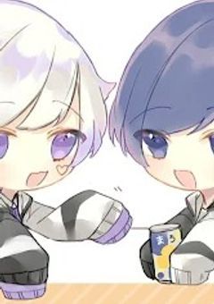 猫さんと兎さん 、兄弟らしいです 。