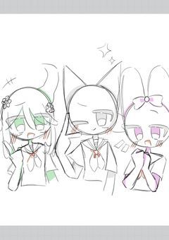 スプのイラストを(･ω･ﾉ)ﾉ⌒ﾎﾟｲｯ