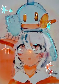 お絵かき帳　☆20↑BIG感謝っ！！！