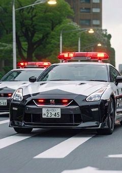 刹那の疾走、ポルシェとのカーチェイス~桜舞う路面電車~