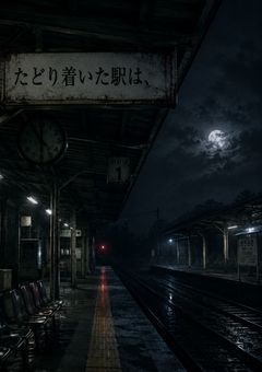 たどり着いた駅は＿＿＿。