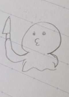 ほんとに落書きしかのせん