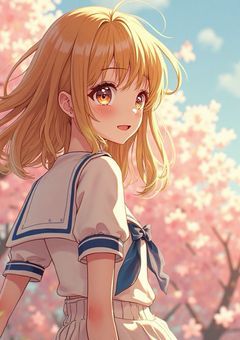 切なく散った桜の雨