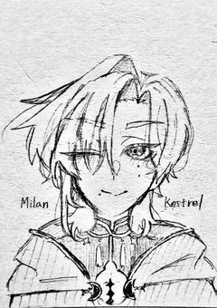 イラストを描きました。