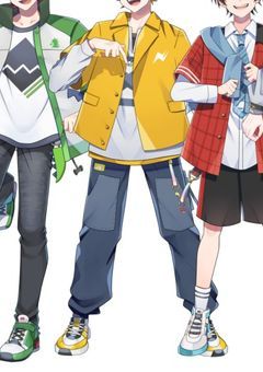 冷たい男子達の頭の数字、バグってます。